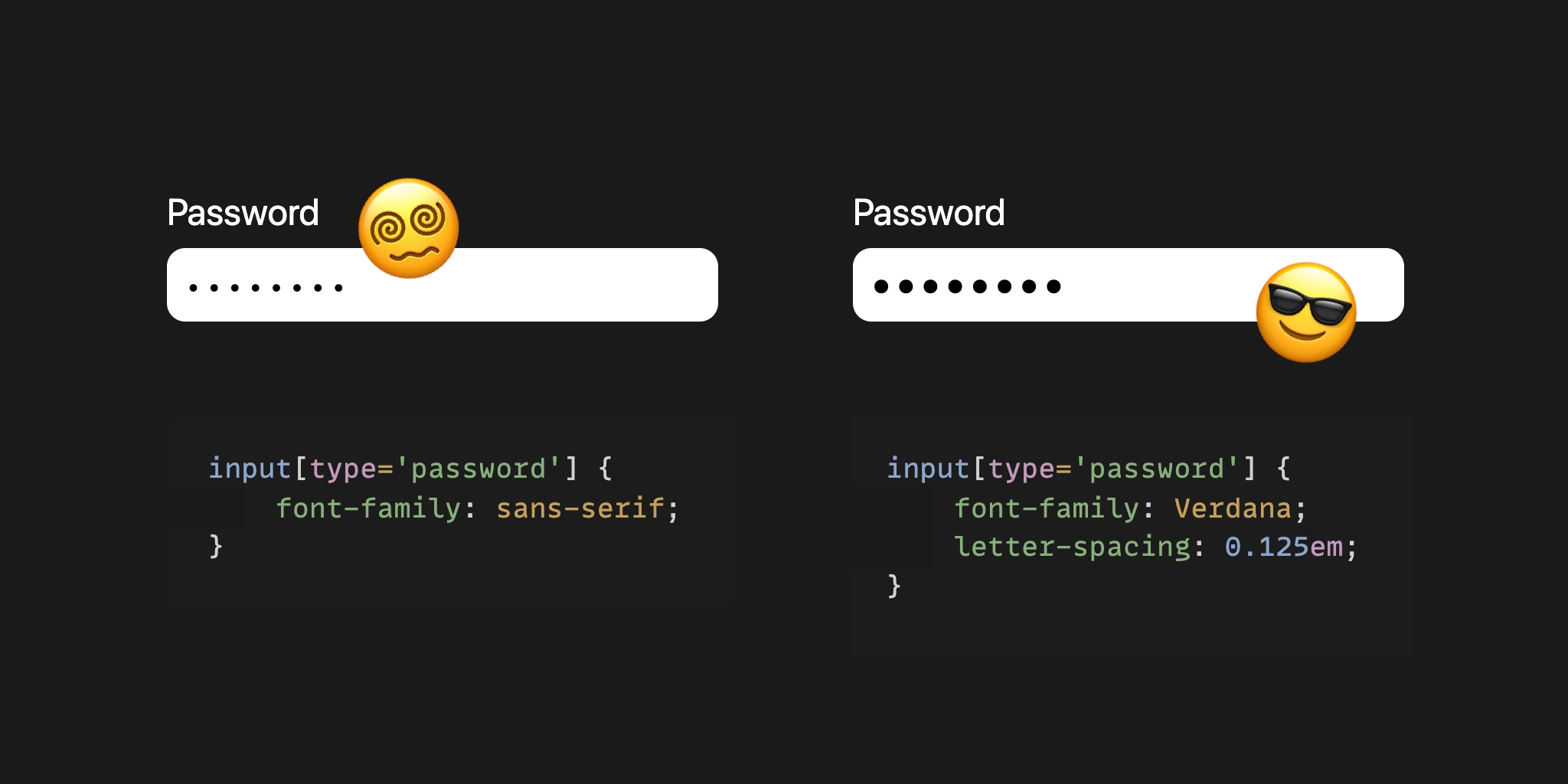 Styling Password Fields To Get Better Dots PQINA